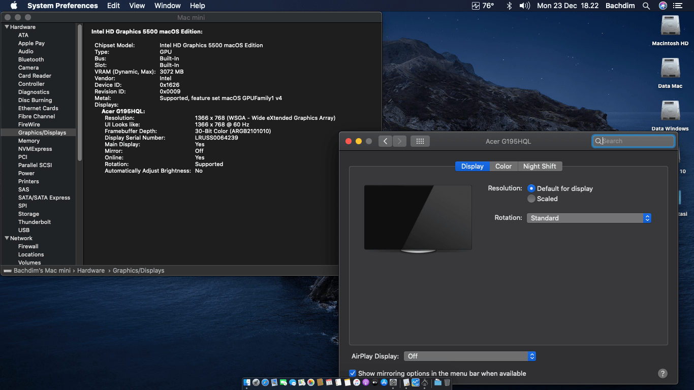 MSI Cubi Mini PC Kit Cubi 001BUS [Intel HD 5500] 9